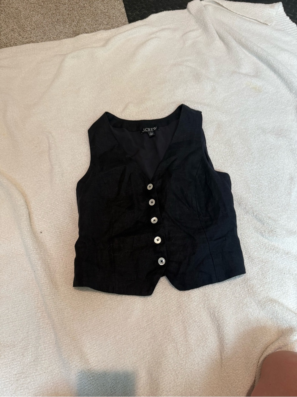 J. Crew Black Women’s Vest